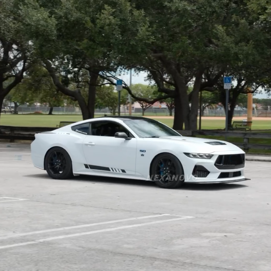 S650 Ford Mustang 2024+ PU Lower Front Air Dam Chin Splitter Kit