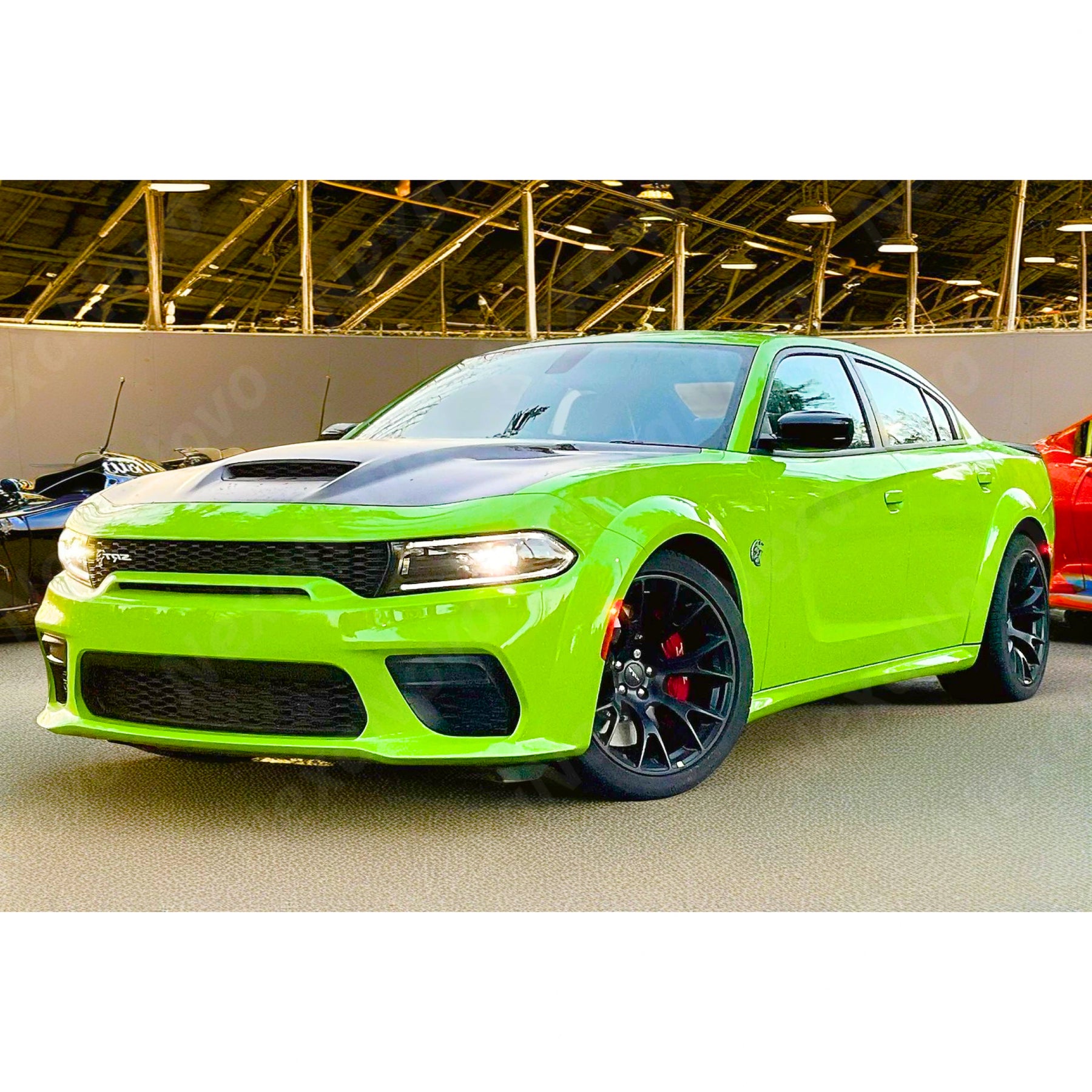 Aerodynamic Side Skirt Extensions for 2018 Dodge Charger Scat Pack Widebody by NexaNovo