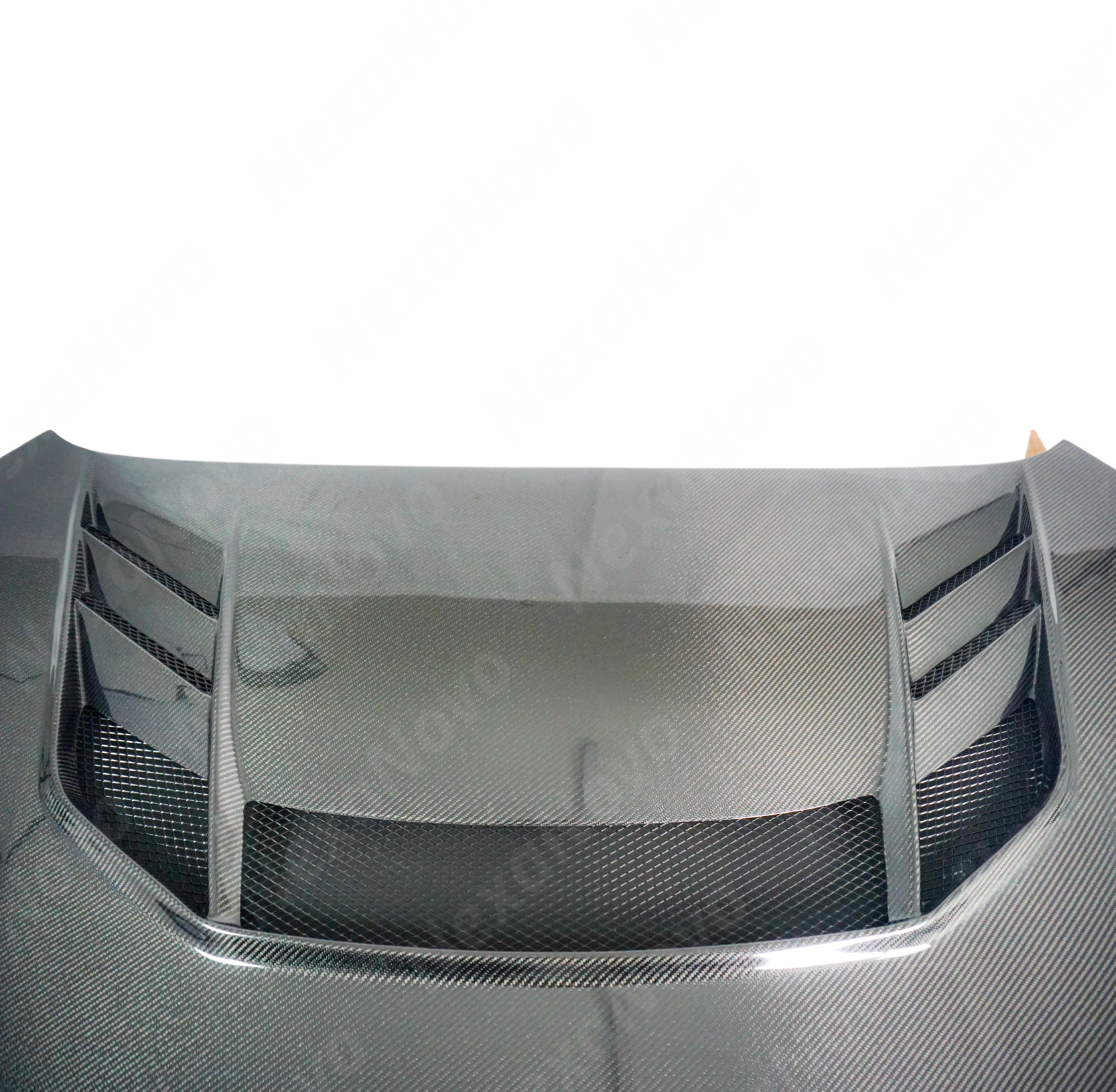 NexaNovo 2020 WRX VA carbon fiber FMIC hood upgrade