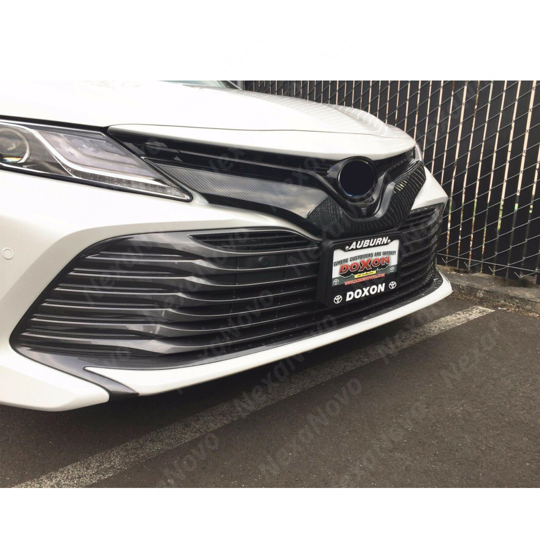 2023 Toyota Camry Carbon Fiber Print Grille Grid Cover for Sleek Look by NexaNovo