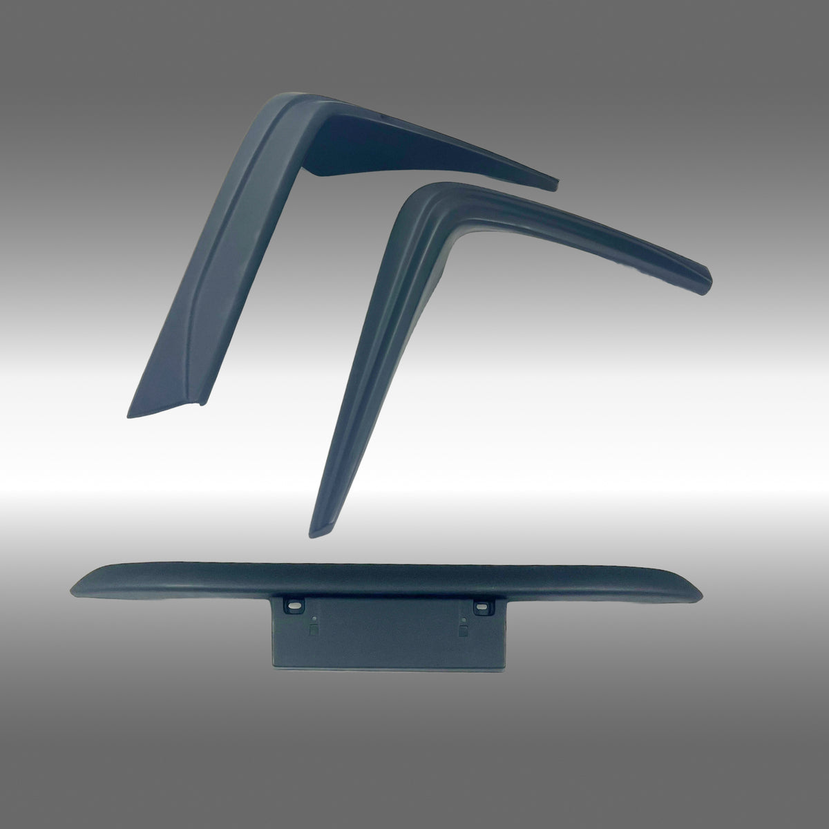 2023 Toyota GR86 Black PU JDM Racing TS Style Front Bumper Garnish with Plate by NexaNovo