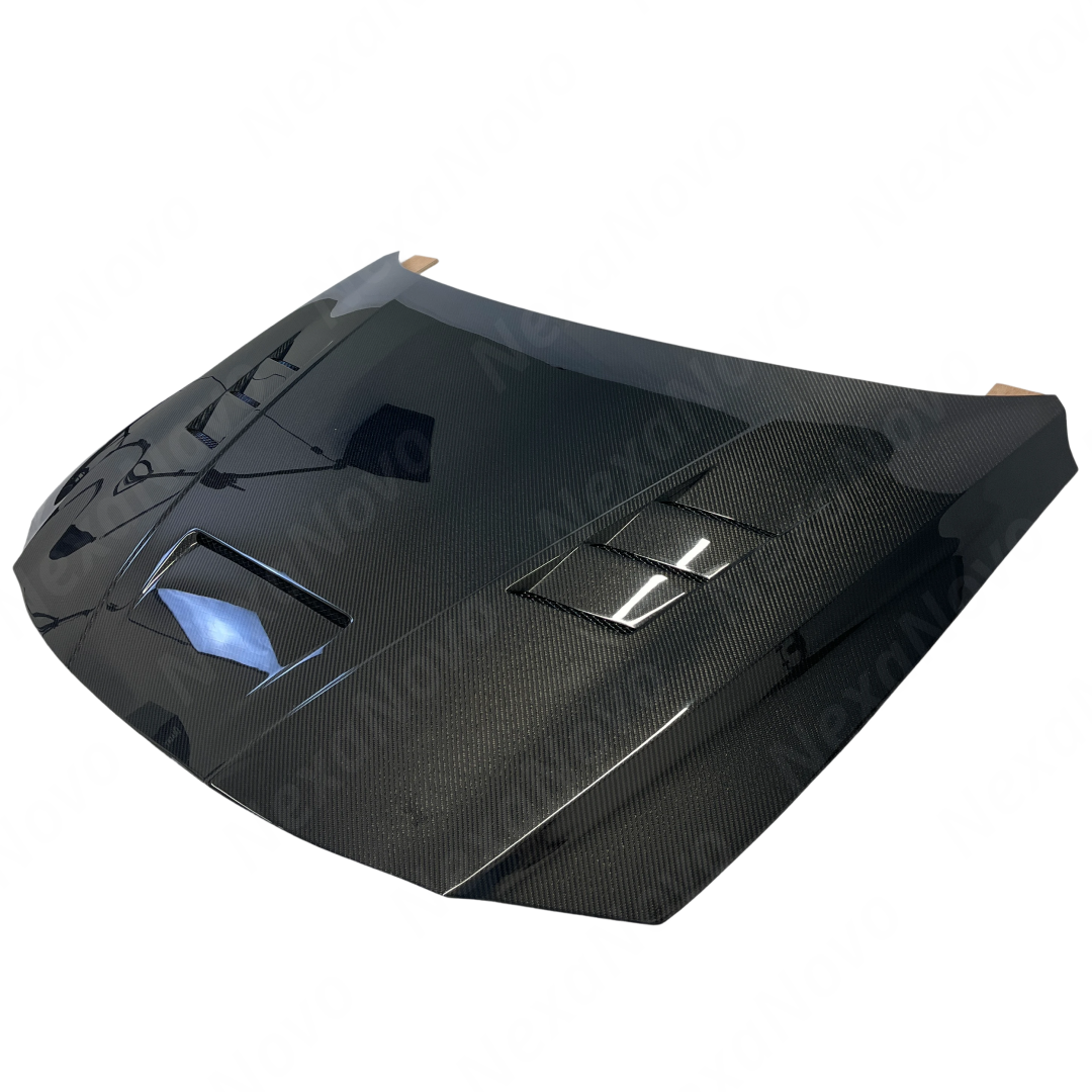 NexaNovo aerodynamic carbon fiber front vented hood for 2024 Elantra N