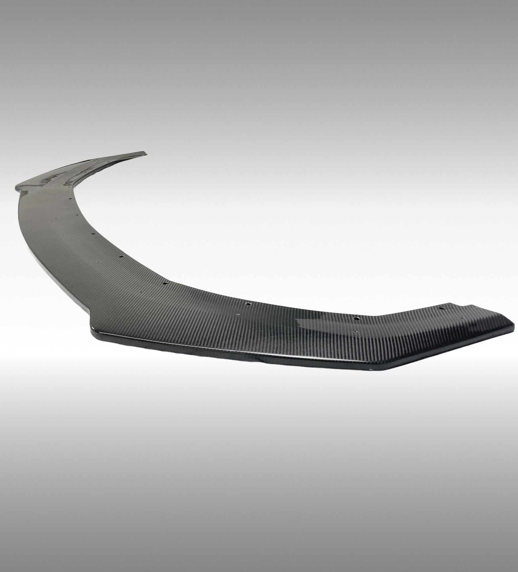 2025 Ford Mustang Real Carbon Fiber Front Lip Spoiler by NexaNovo