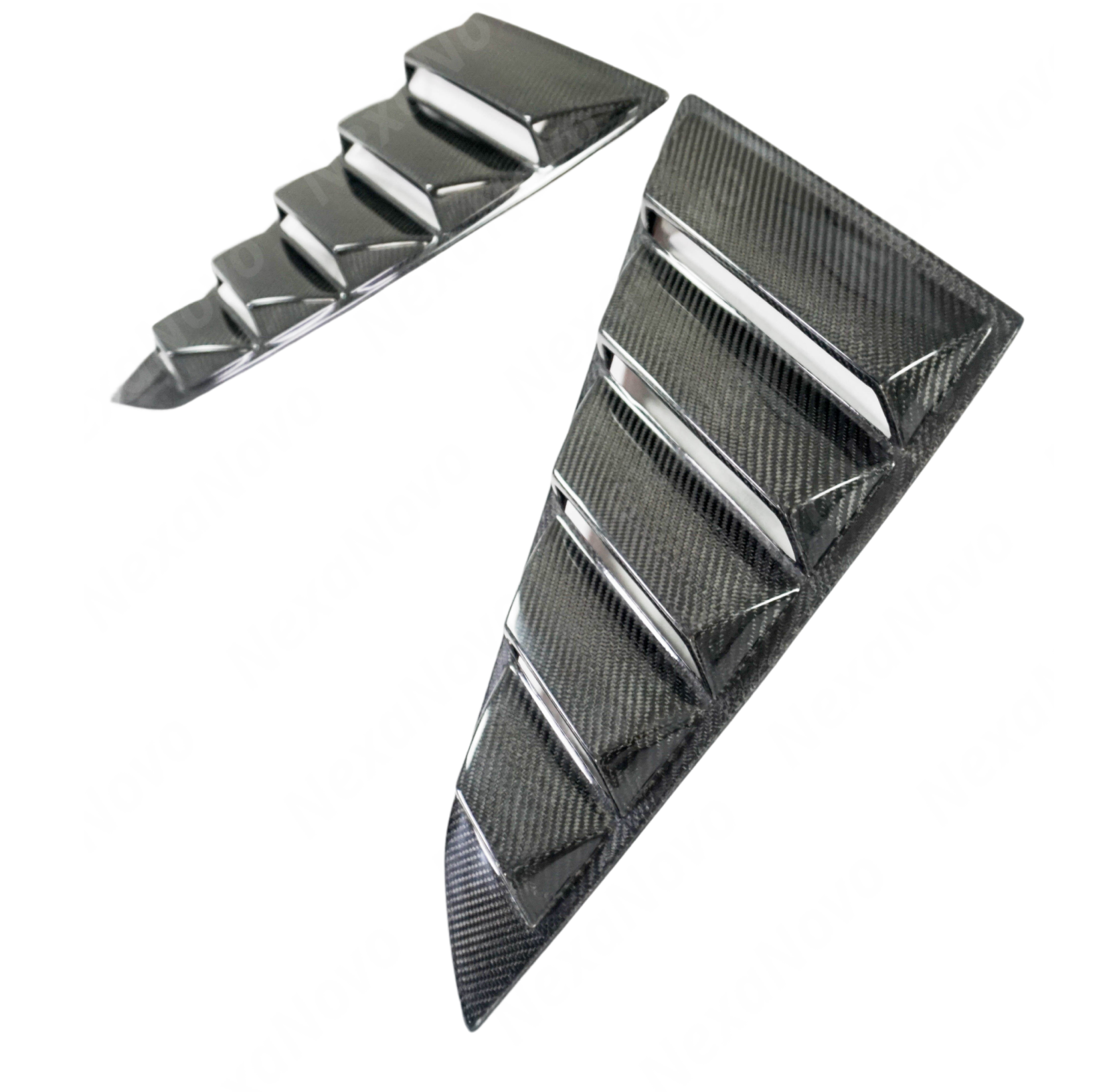 NexaNovo 2025 Mustang aggressive rear louvers