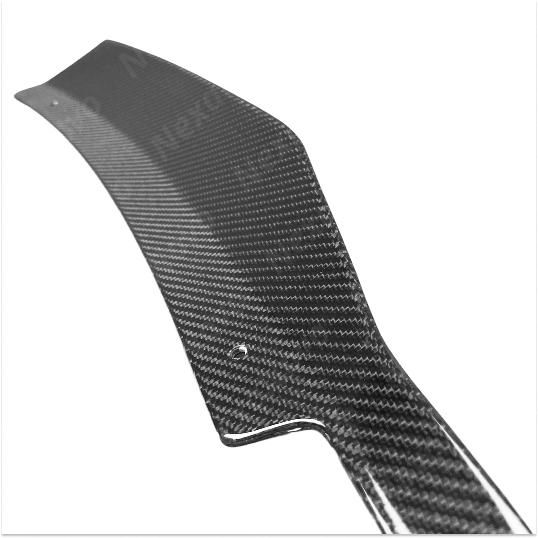 2024 Mustang GT Convertible Rear Gurney Flap Wickerbill Spoiler in Dark Horse Style by NexaNovo