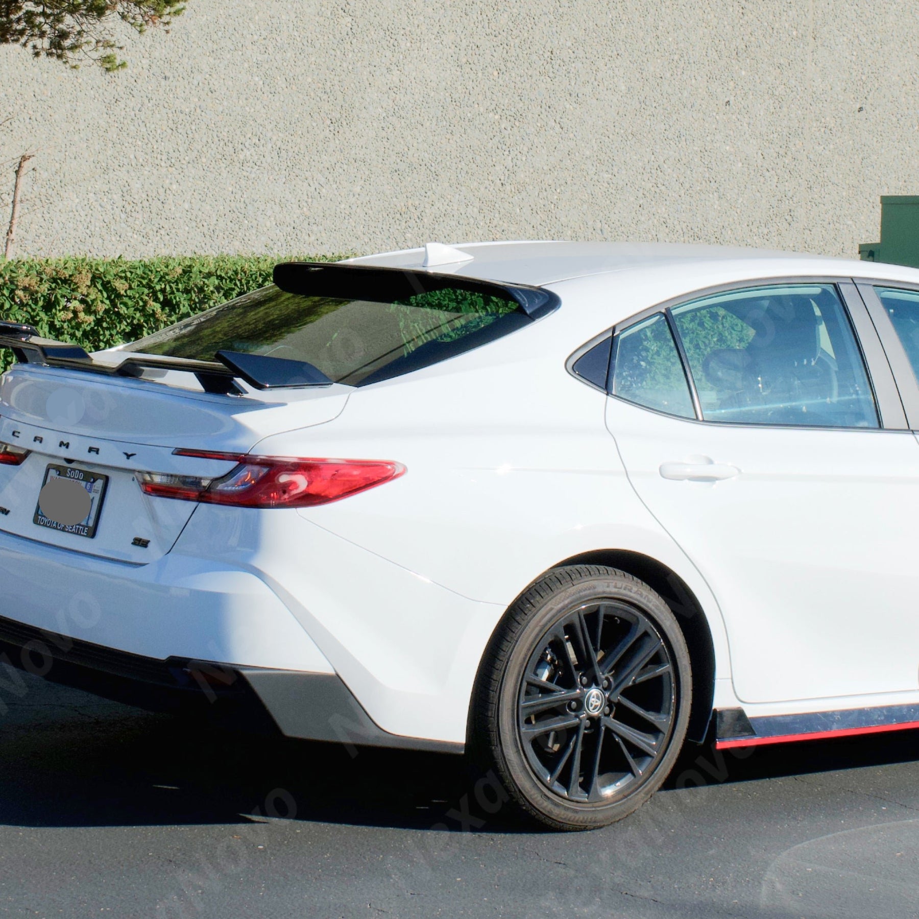Gloss Black Rear Spoiler Wing for 2027 Toyota Camry by NexaNovo