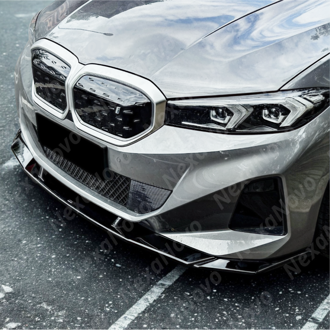 Angled front-to-rear view of G20 LCI showing front lip integration