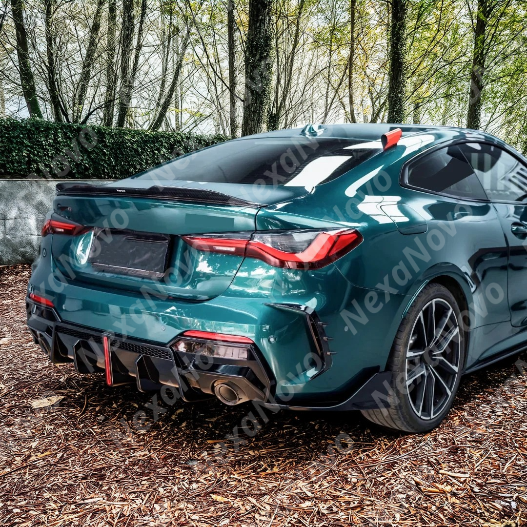 Aerodynamic rear diffuser and splitters improving G22 airflow