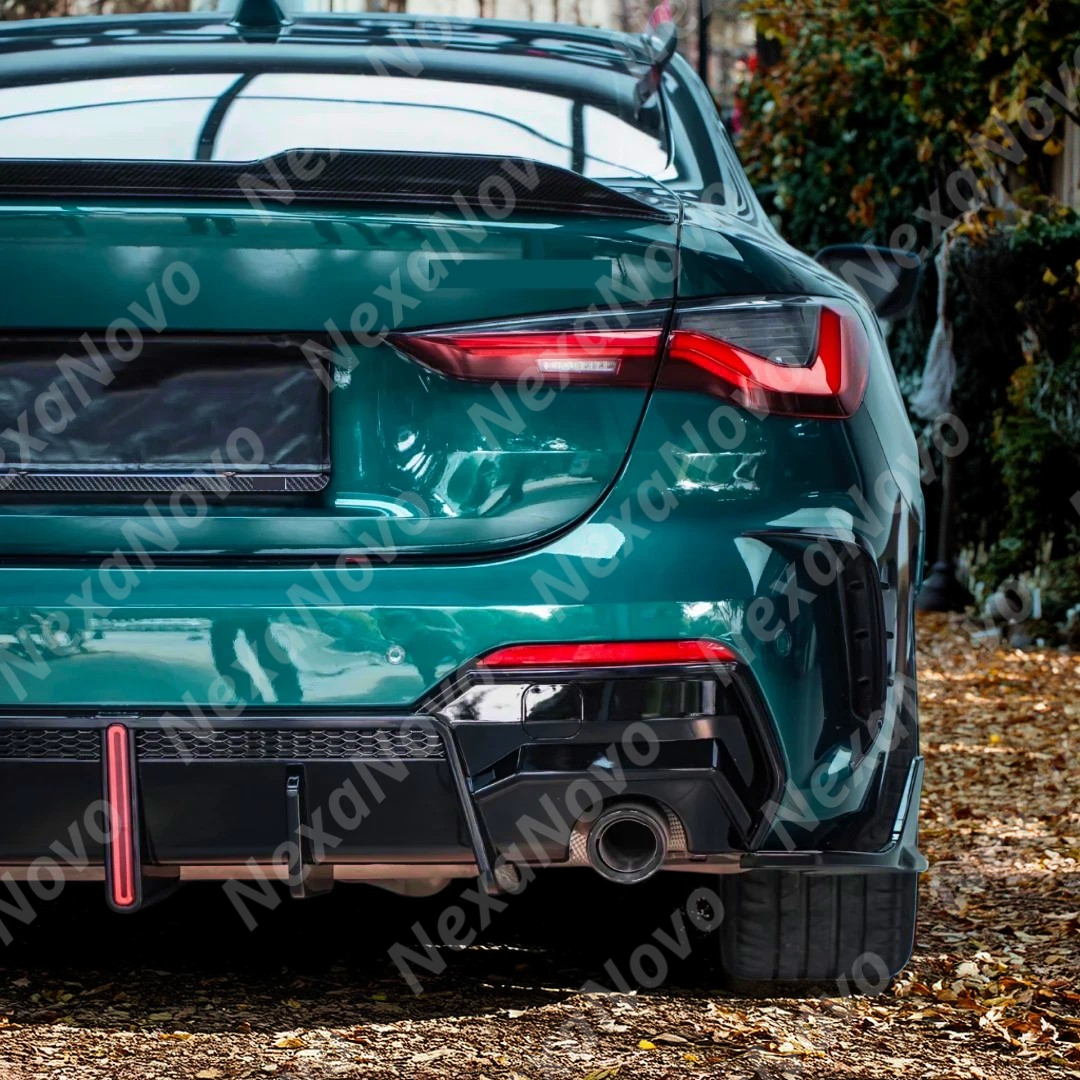 First step of rear diffuser and splitter installation for G22