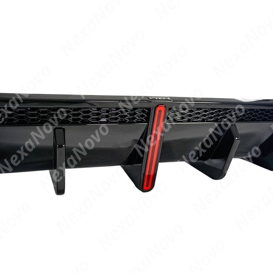 Rear kit installation in progress on BMW G22 4 Series