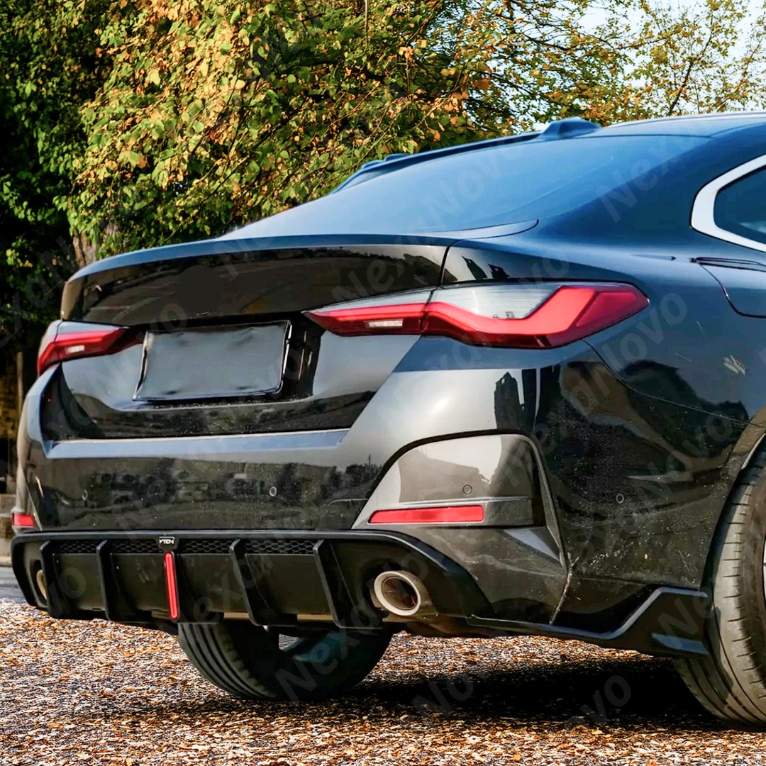 VTEN rear kit giving the BMW G26 an aggressive look