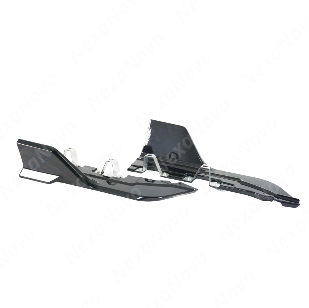Aerodynamic VTEN rear splitters improving G26 airflow