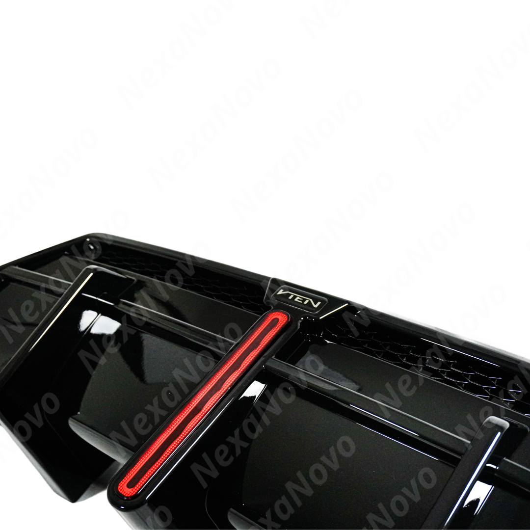 First step of VTEN rear diffuser installation for G42