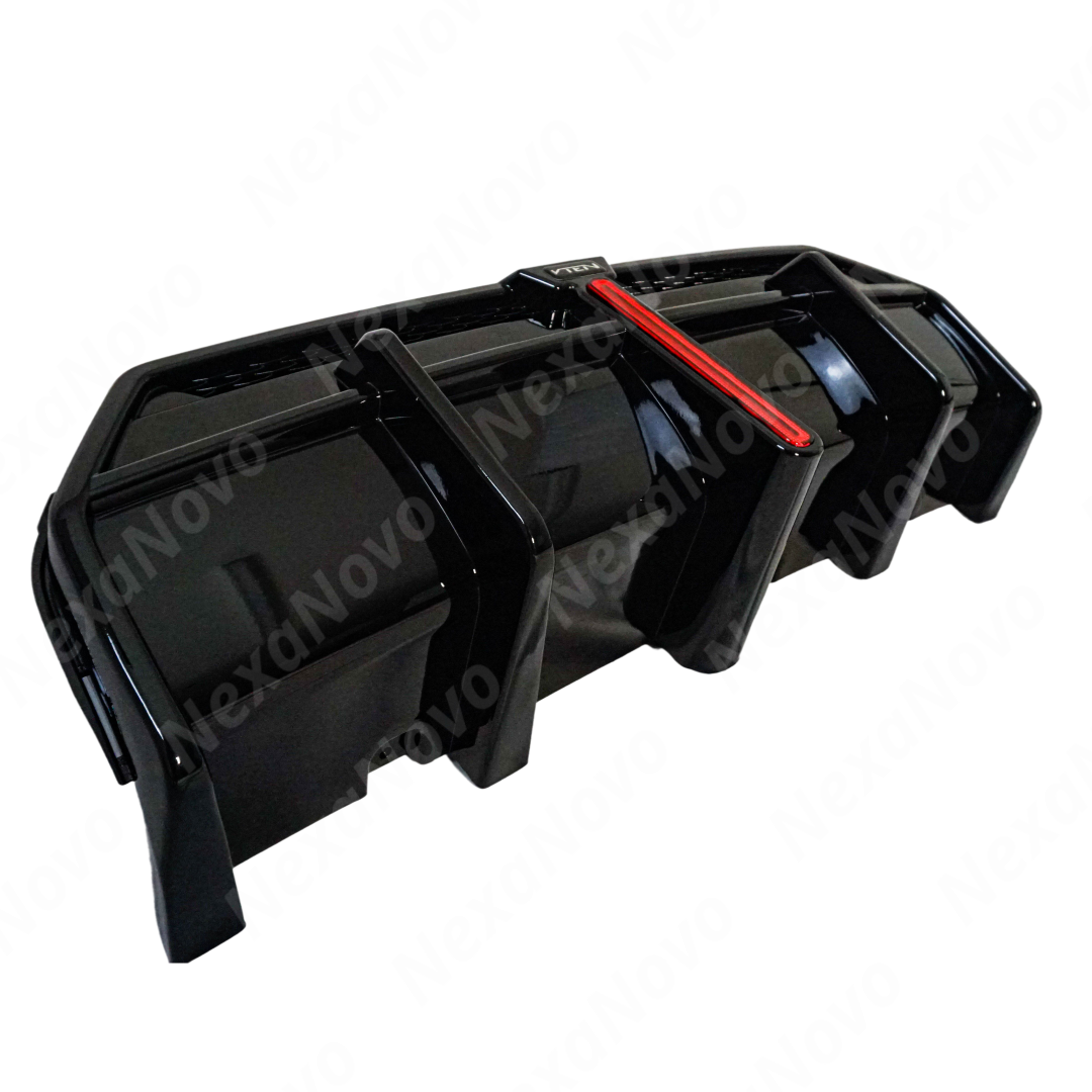 Durable ABS plastic VTEN rear diffuser for BMW G42
