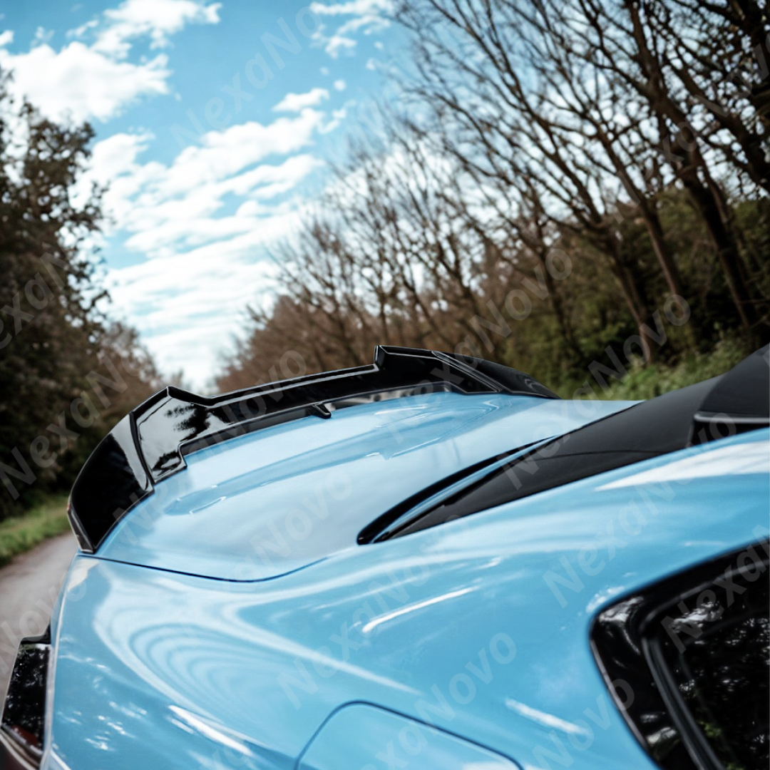 Performance-inspired VTEN rear roof top lip spoiler on G42