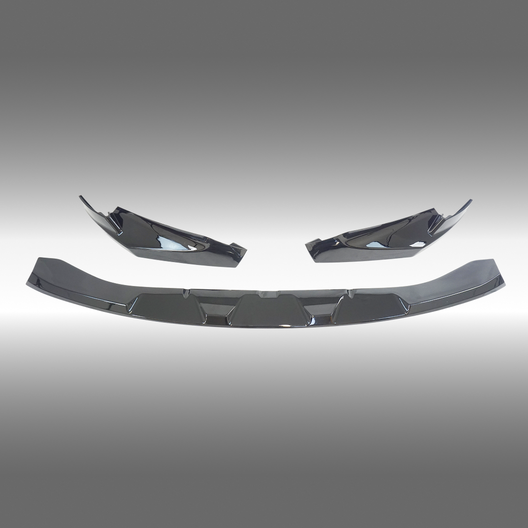 NexaNovo MP style front bumper lower lip spoiler on a 2021 BMW G80 M3