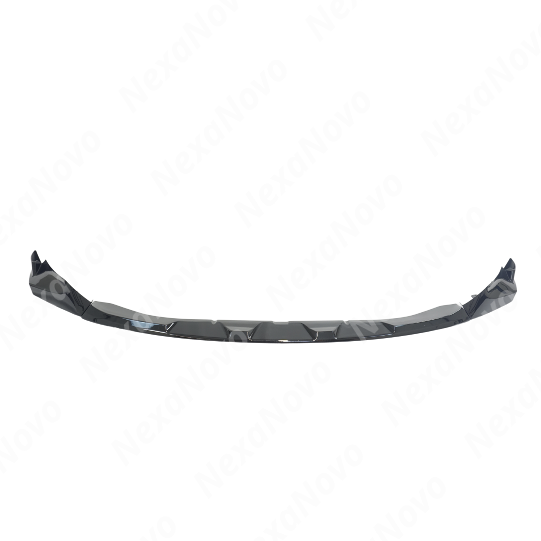 Gloss black NexaNovo MP style front lip for BMW G80 M3 2021-2025