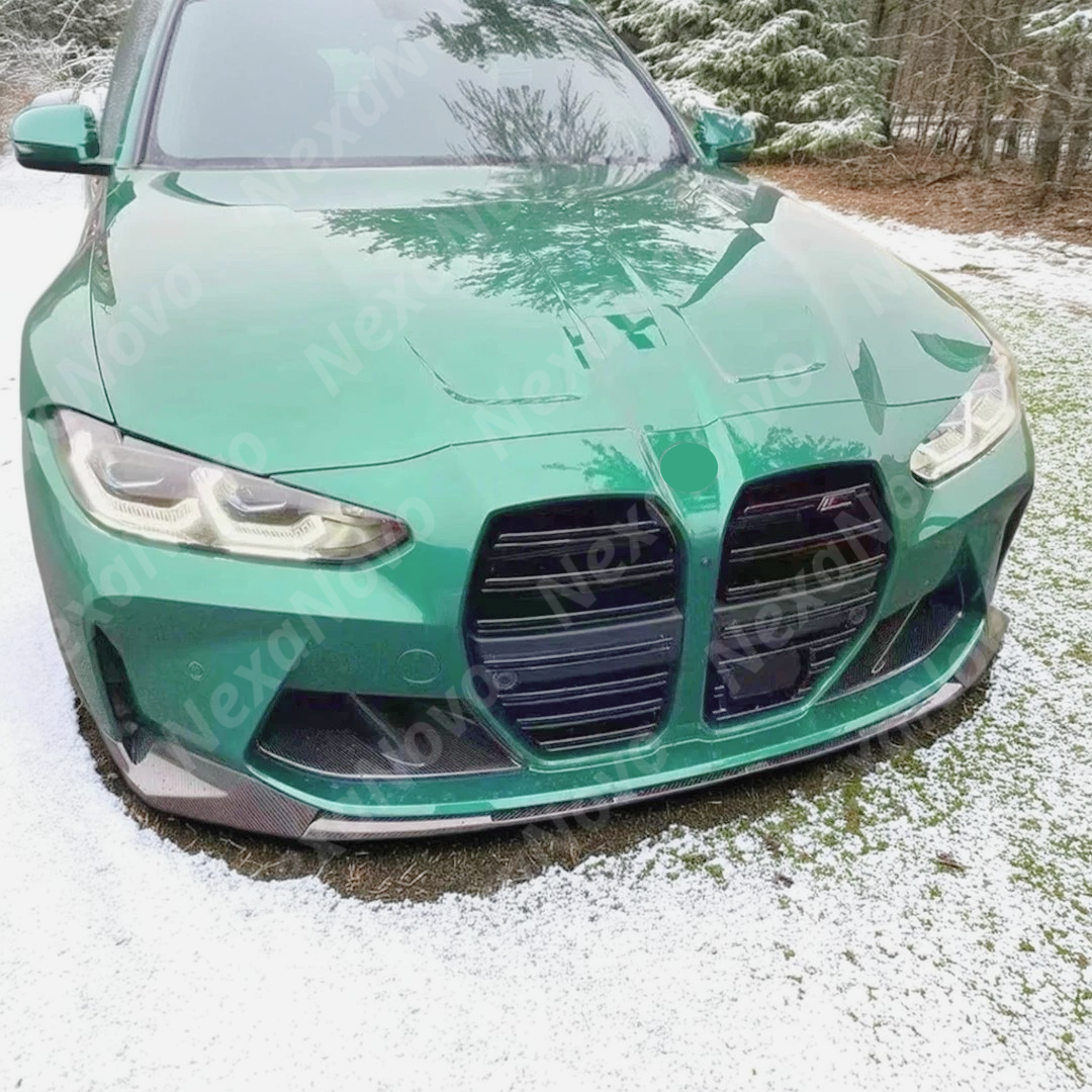 Easy installation of NexaNovo MP style front bumper lower lip spoiler on G80 M3