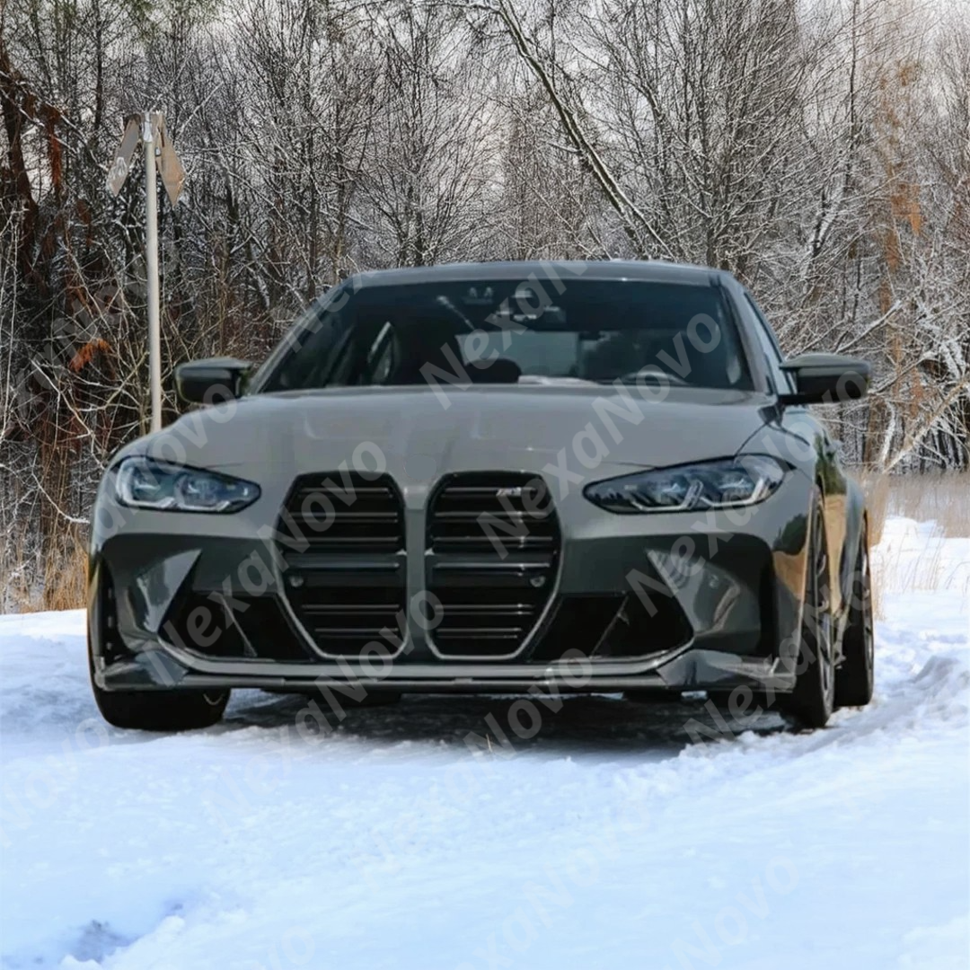 Performance-inspired NexaNovo MP style front lip on BMW G80 M3