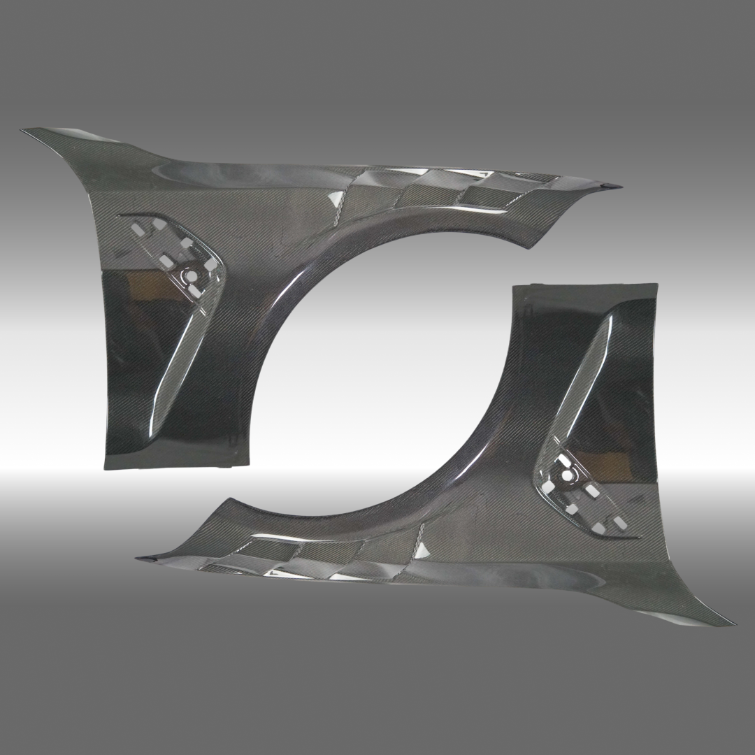 Wider stance provided by the NexaNovo vented fender on BMW G83 M4