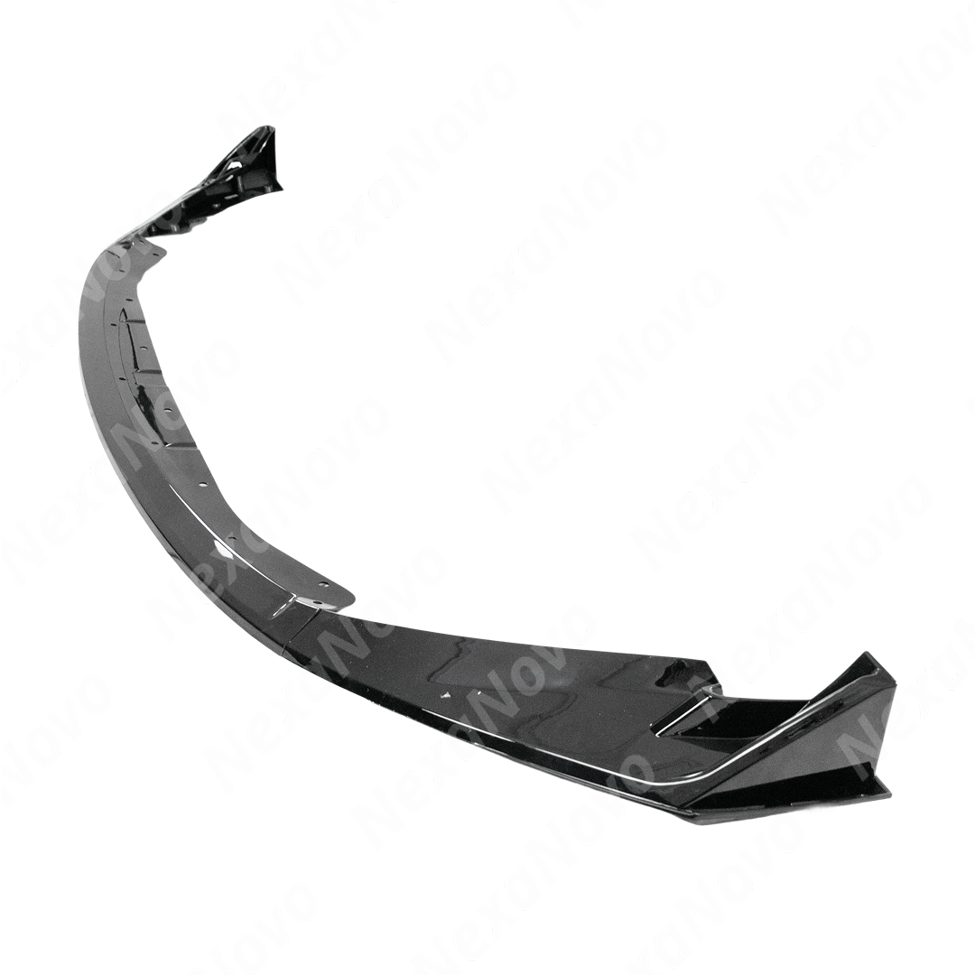 Underside view of NexaNovo front splitter showing mounting points