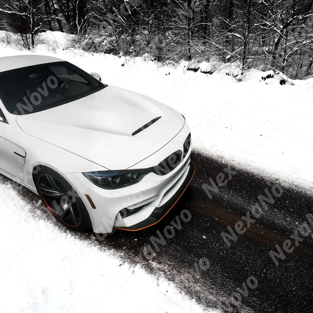 Aerodynamic NexaNovo GTS style splitter improving M3 M4 airflow