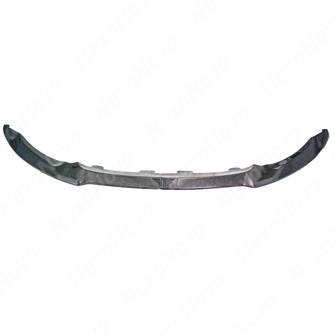 High-gloss NexaNovo carbon fiber lower bumper lip for BMW M3 2014-2018