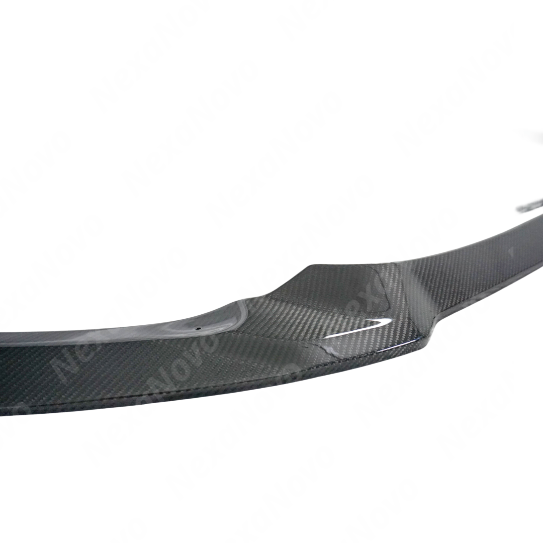 Lightweight NexaNovo real carbon fiber material of the M3 front lip