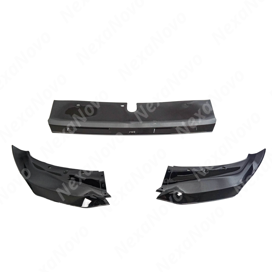 Comparison of stock vs VTEN front lip on BMW X1 U11