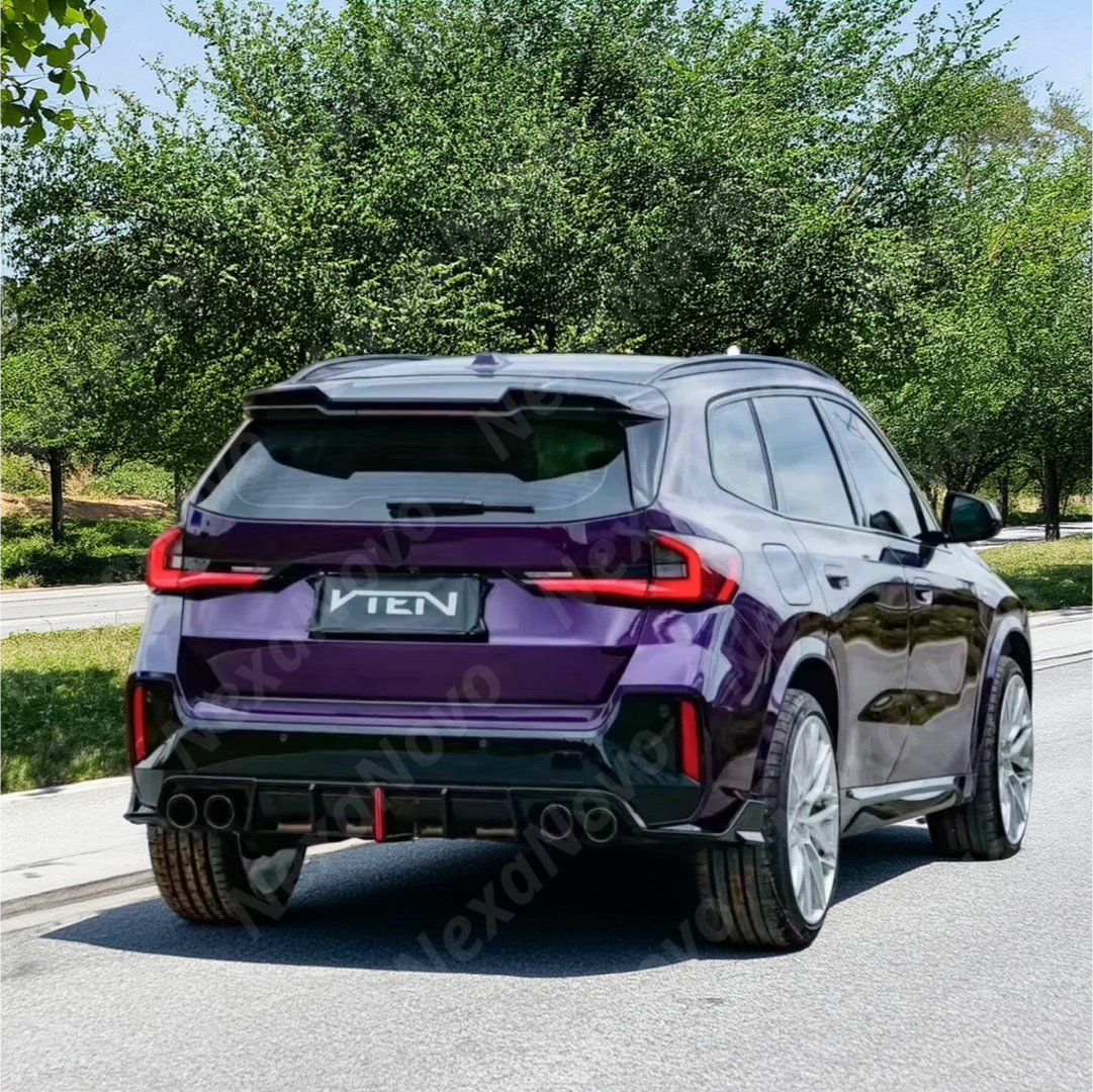 Aerodynamic VTEN rear diffuser improving X1 U11 airflow