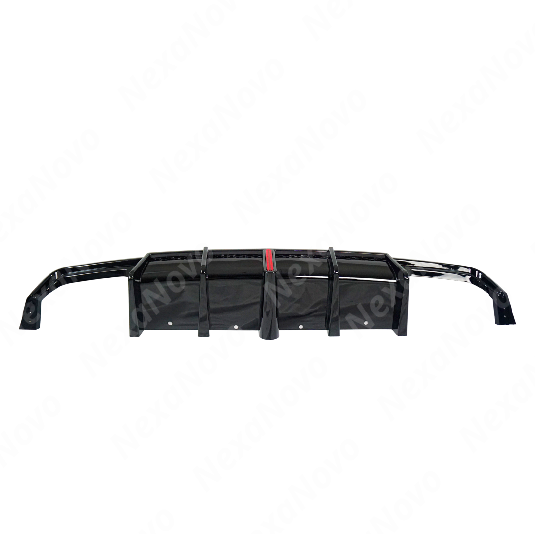 VTEN rear diffuser giving the BMW X1 U11 an aggressive look