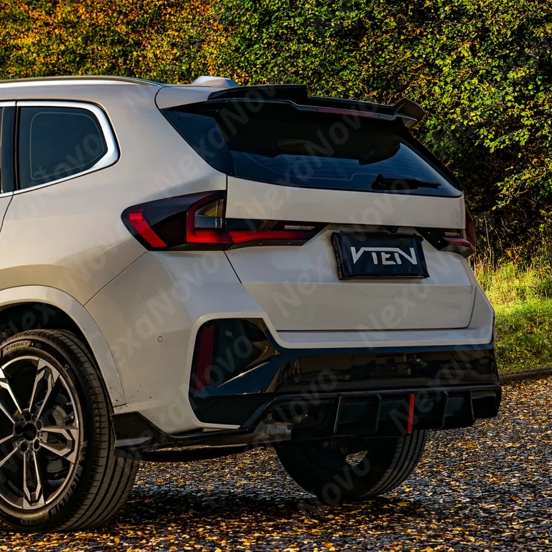 VTEN roof spoiler giving the BMW X1 U11 a sportier look