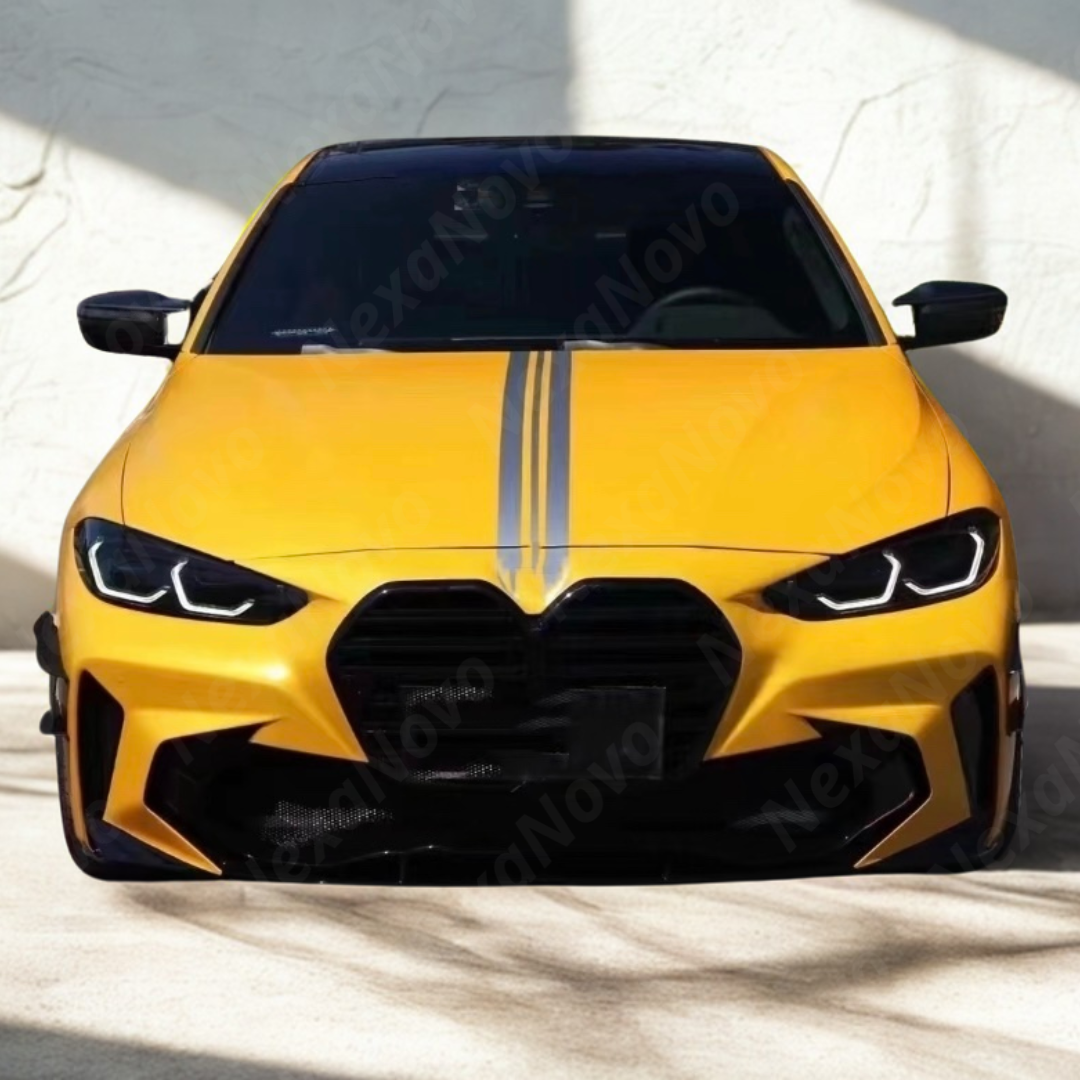 NexaNovo 2014 3 Series F30 front bumper fog mesh combo