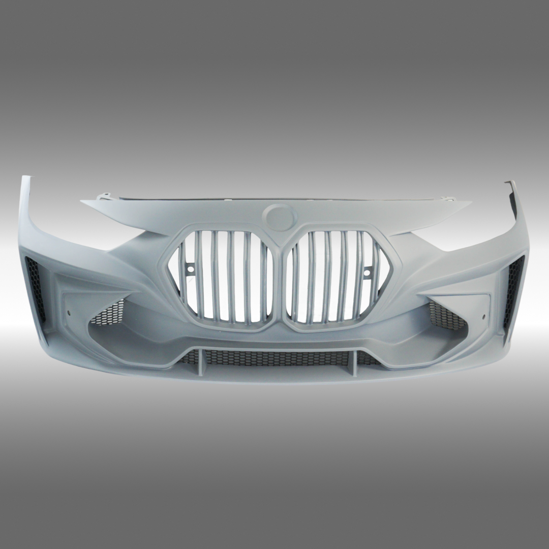 NexaNovo front bumper with mesh grille for 2016 BMW F30 xDrive