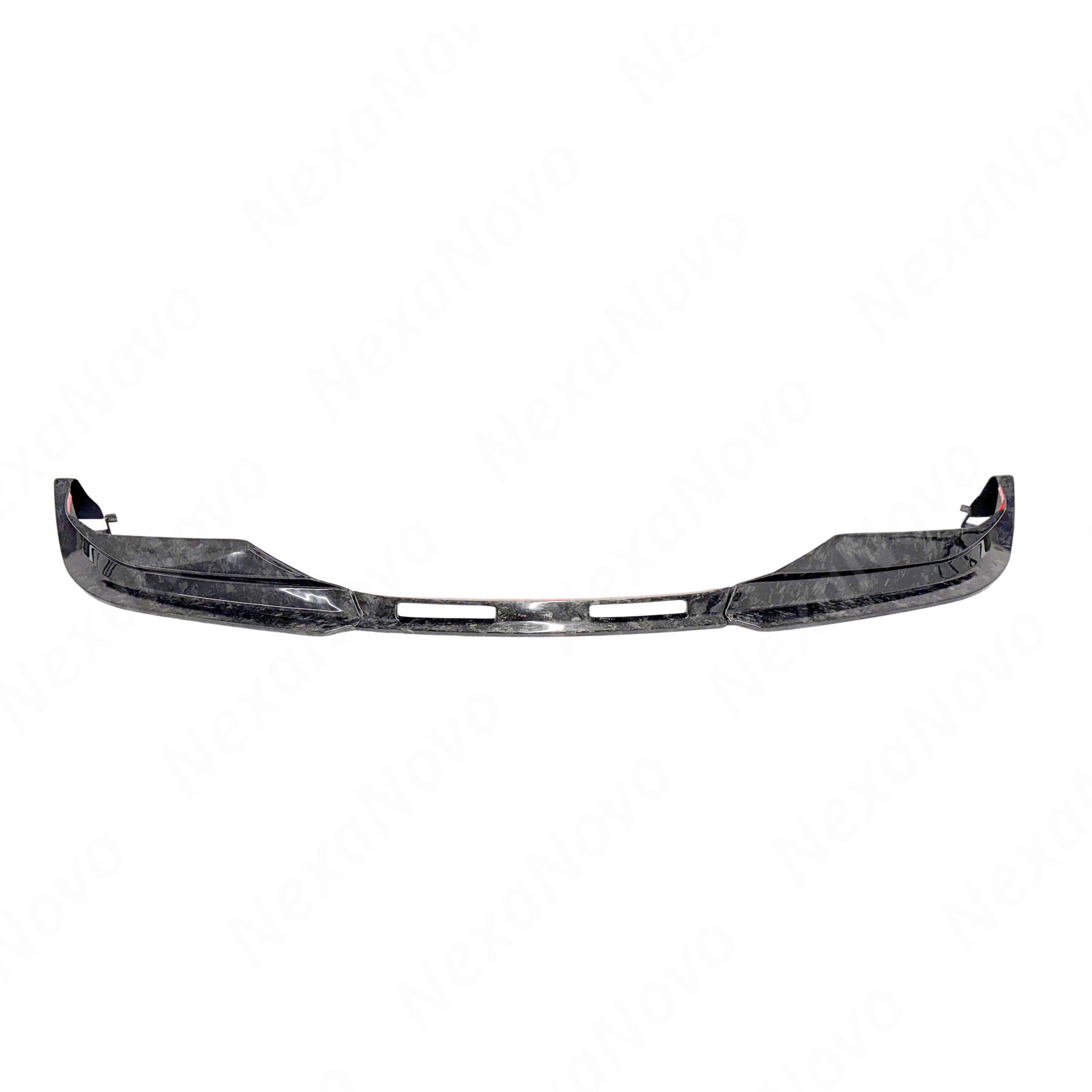 NexaNovo BMW 430i Convertible G23 2021-2025 real carbon fiber front spoiler lip.