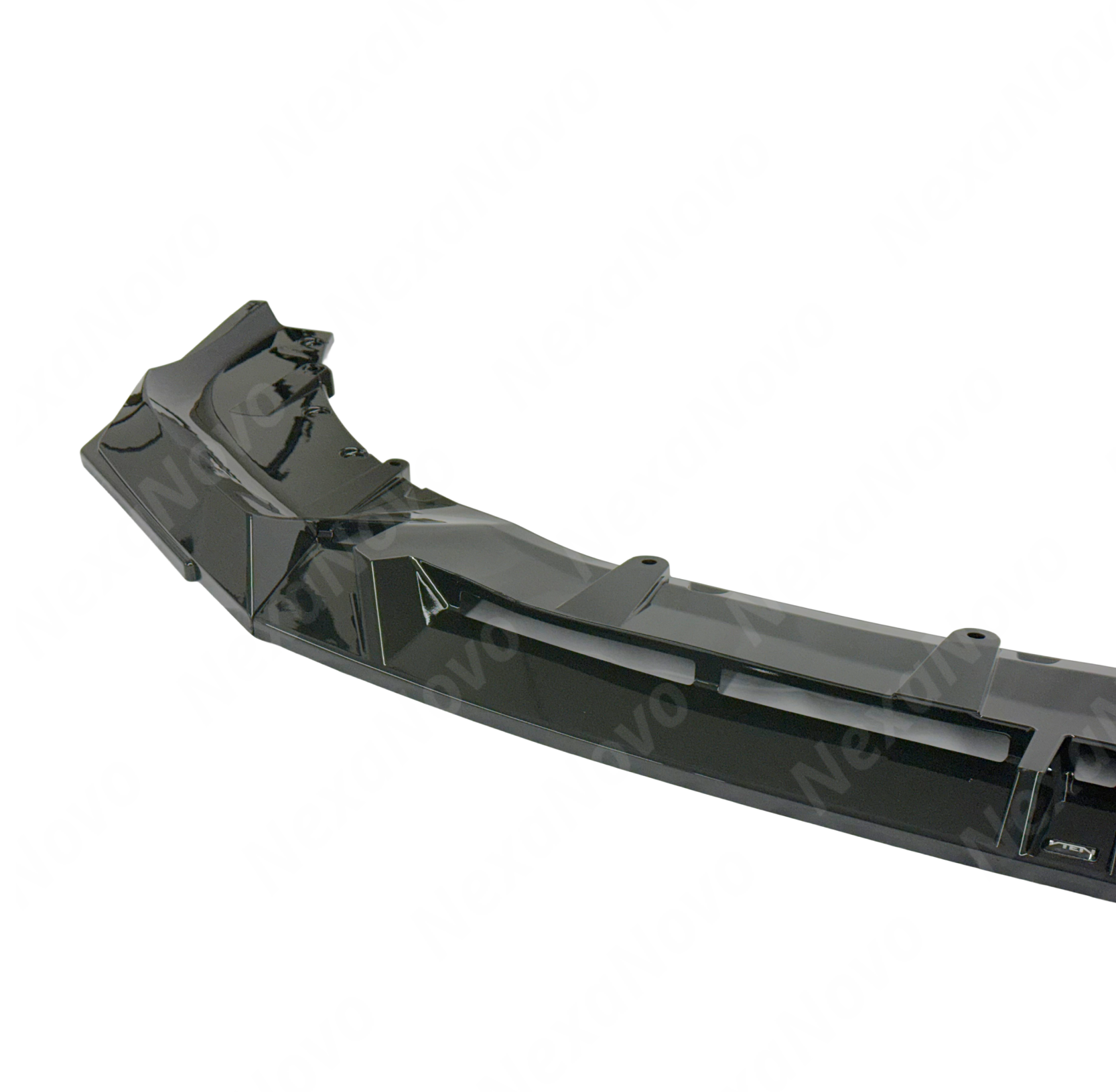 V style front spoiler lip for BMW G60 5 Series M-Pack trims 2024-2025 by NexaNovo.