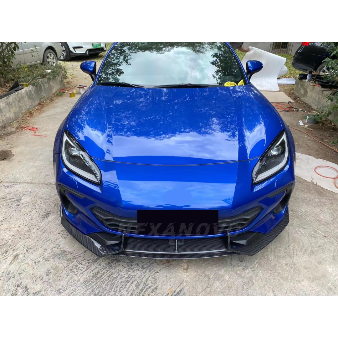 High-Quality Carbon Fiber Car Splitter for 2023 Subaru BRZ by NexaNovo