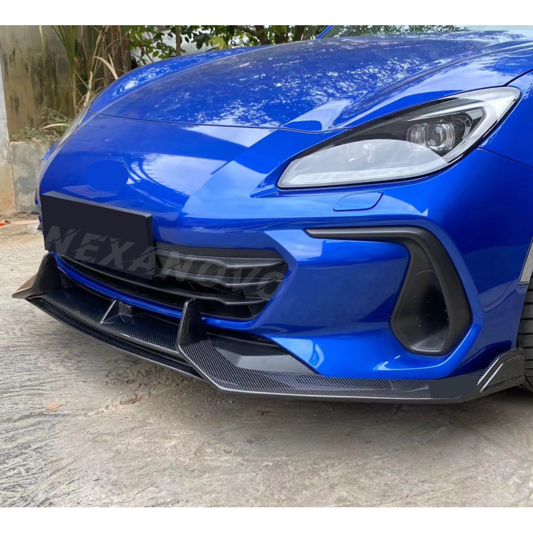 2024 Subaru BRZ Carbon Fiber Front Spoiler Car by NexaNovo