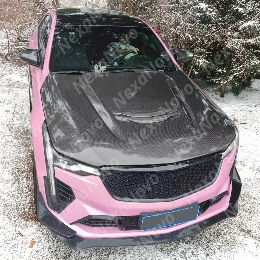 NexaNovo hood cover creating a strong visual enhancement on CT4