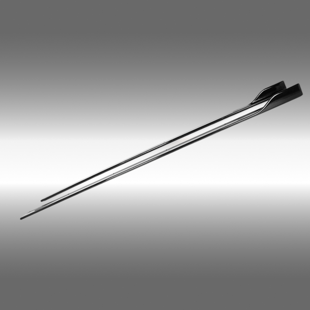 2018 Toyota Camry Carbon Fiber Print Side Skirt by NexaNovo