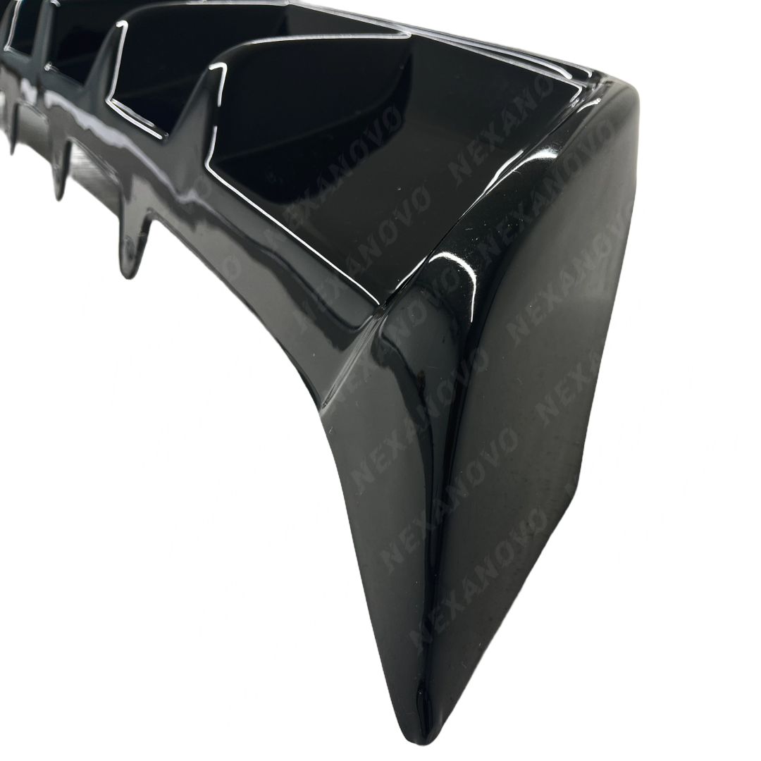 2022 Toyota Camry TRD Style Rear Diffuser with LED Brake Light and Rear Corner Splitters by NexaNovo