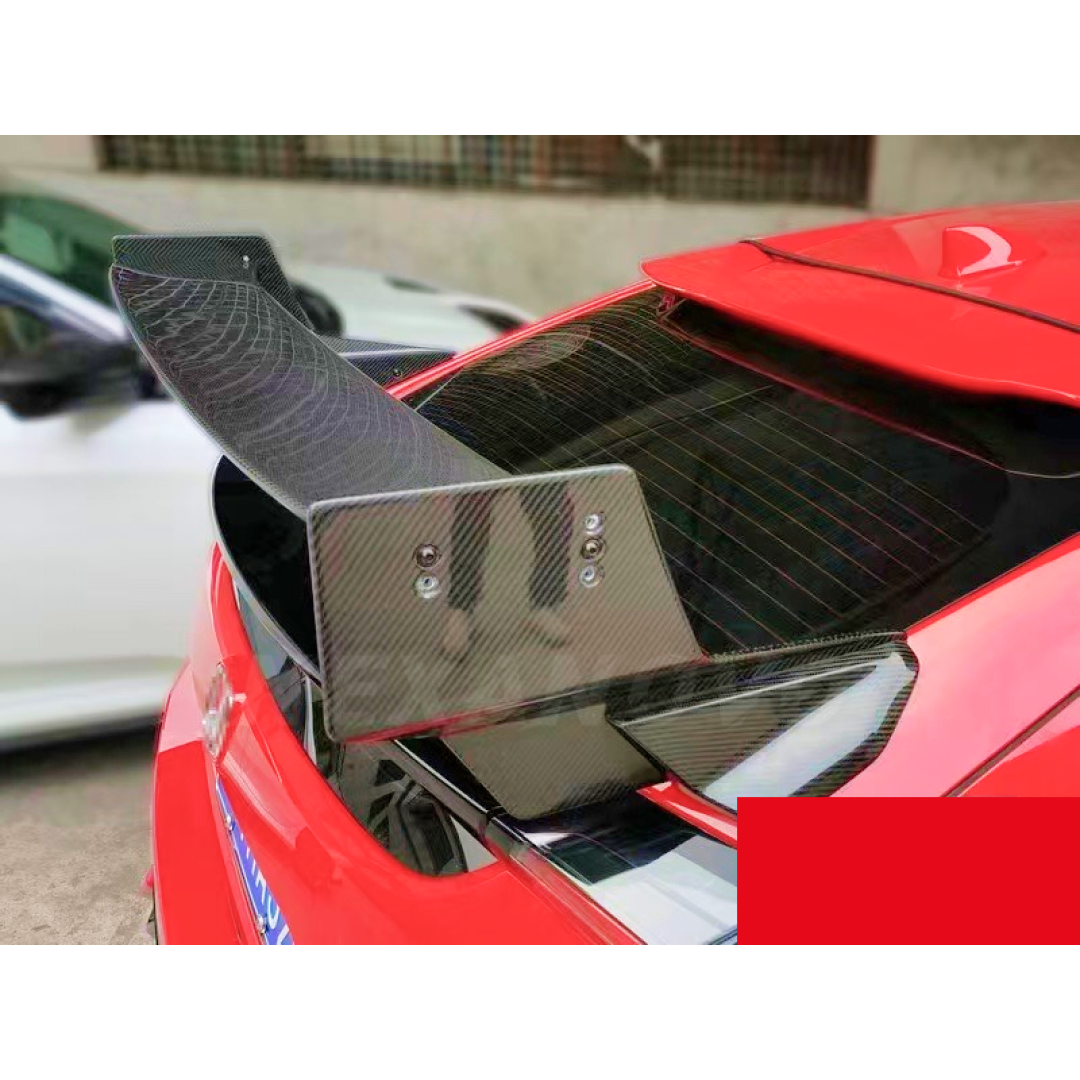 2019 Honda Civic FK8 Real Carbon Fiber Rear Trunk Wing Spoiler by NexaNovo