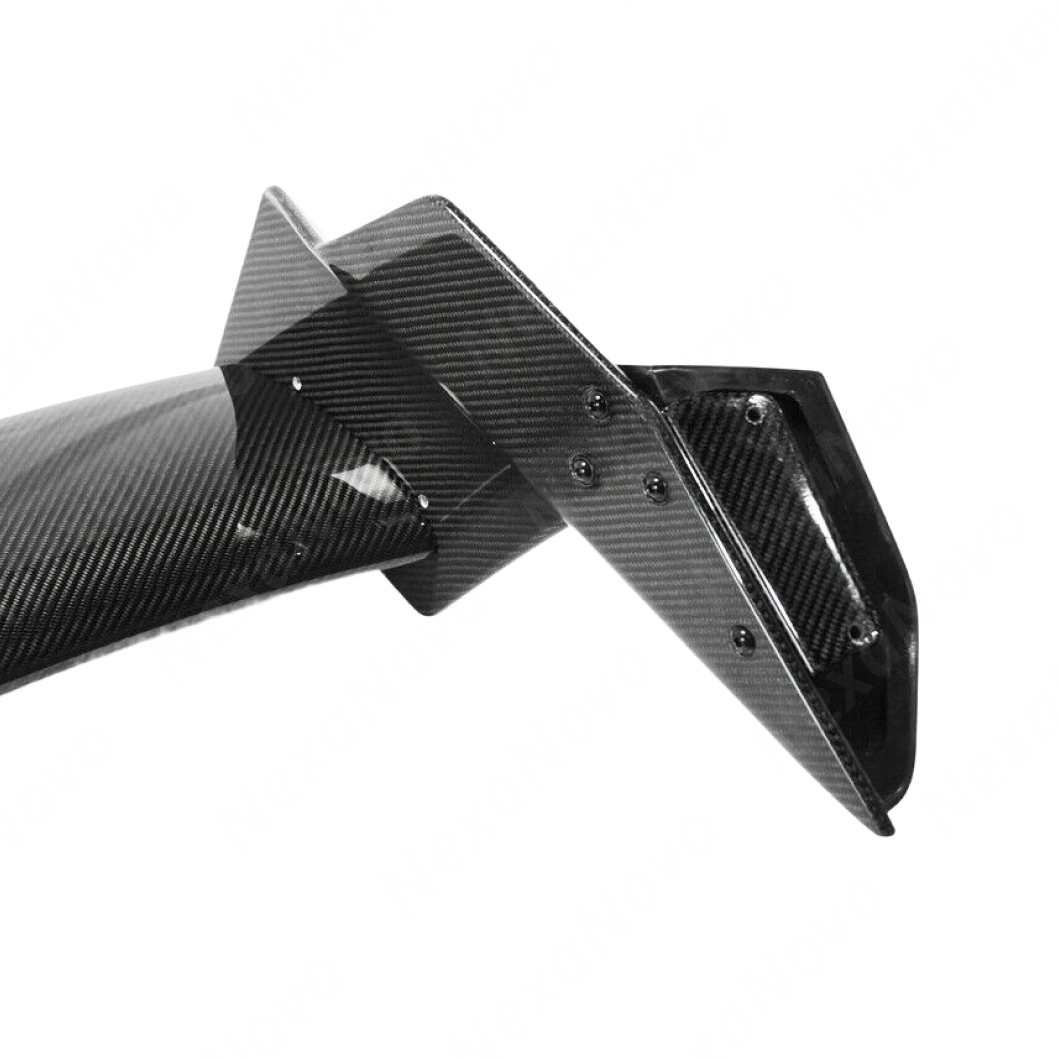 NexaNovo Real Carbon Fiber Rear Trunk Lip Spoiler Wing for 2017 Honda Civic FK8