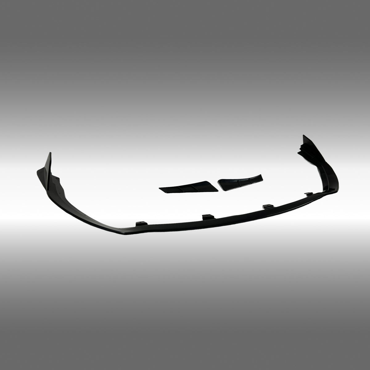 Front Spoiler Lip 1pc w/ Corner Splitter PU Black for Toyota GR Corolla (2022-2026) NevaNovo