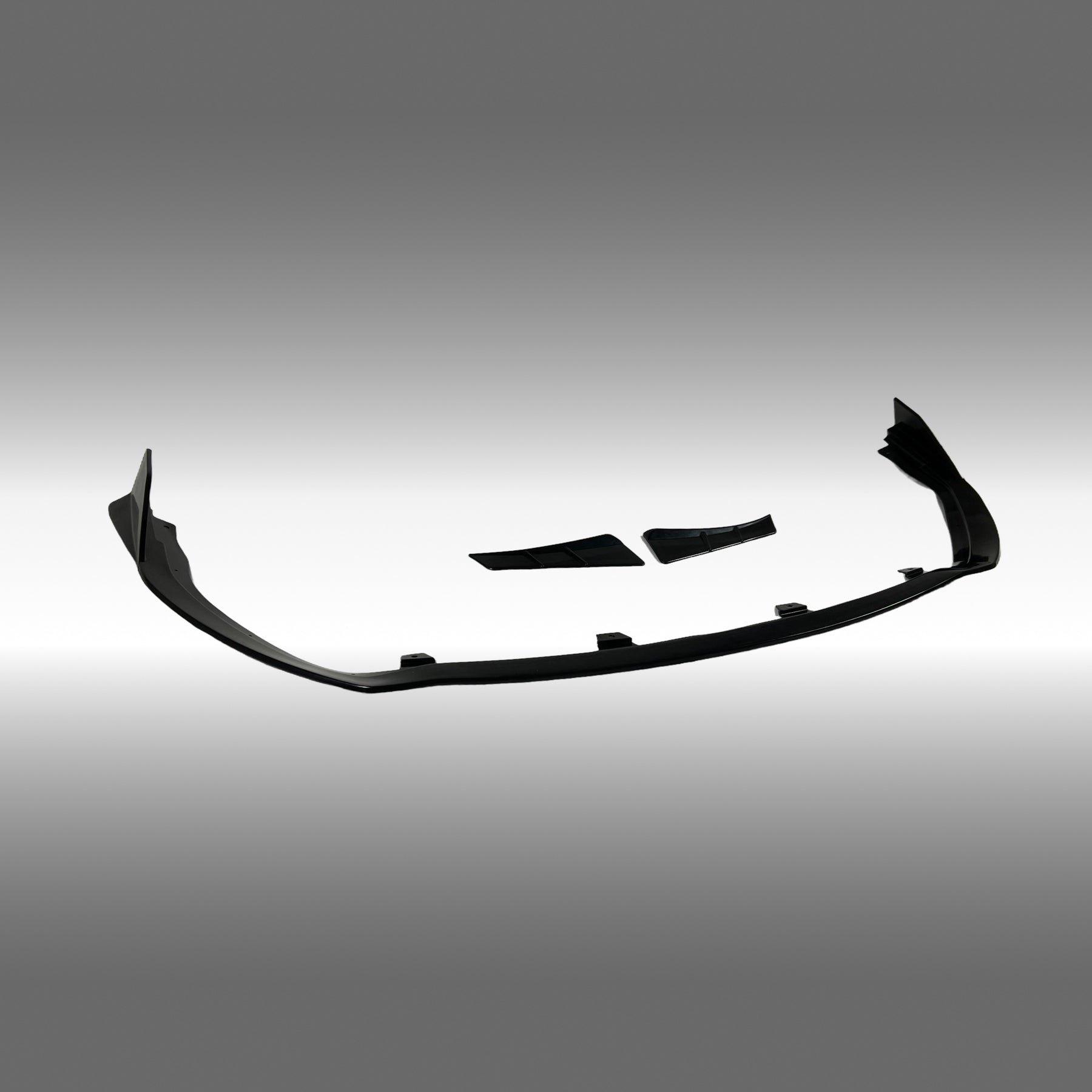 Front Spoiler Lip 1pc w/ Corner Splitter PU Black for Toyota GR Corolla (2022-2026) NevaNovo
