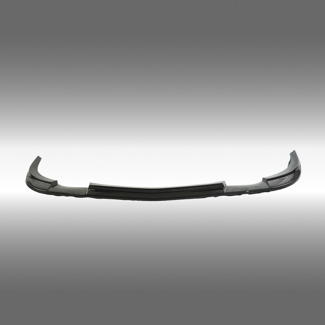 ZR1 Style Extended Front Lip Splitter – Glossy Black – Fits 05-13 Corvette C6 BASE – FLIP-199-V2-ABS