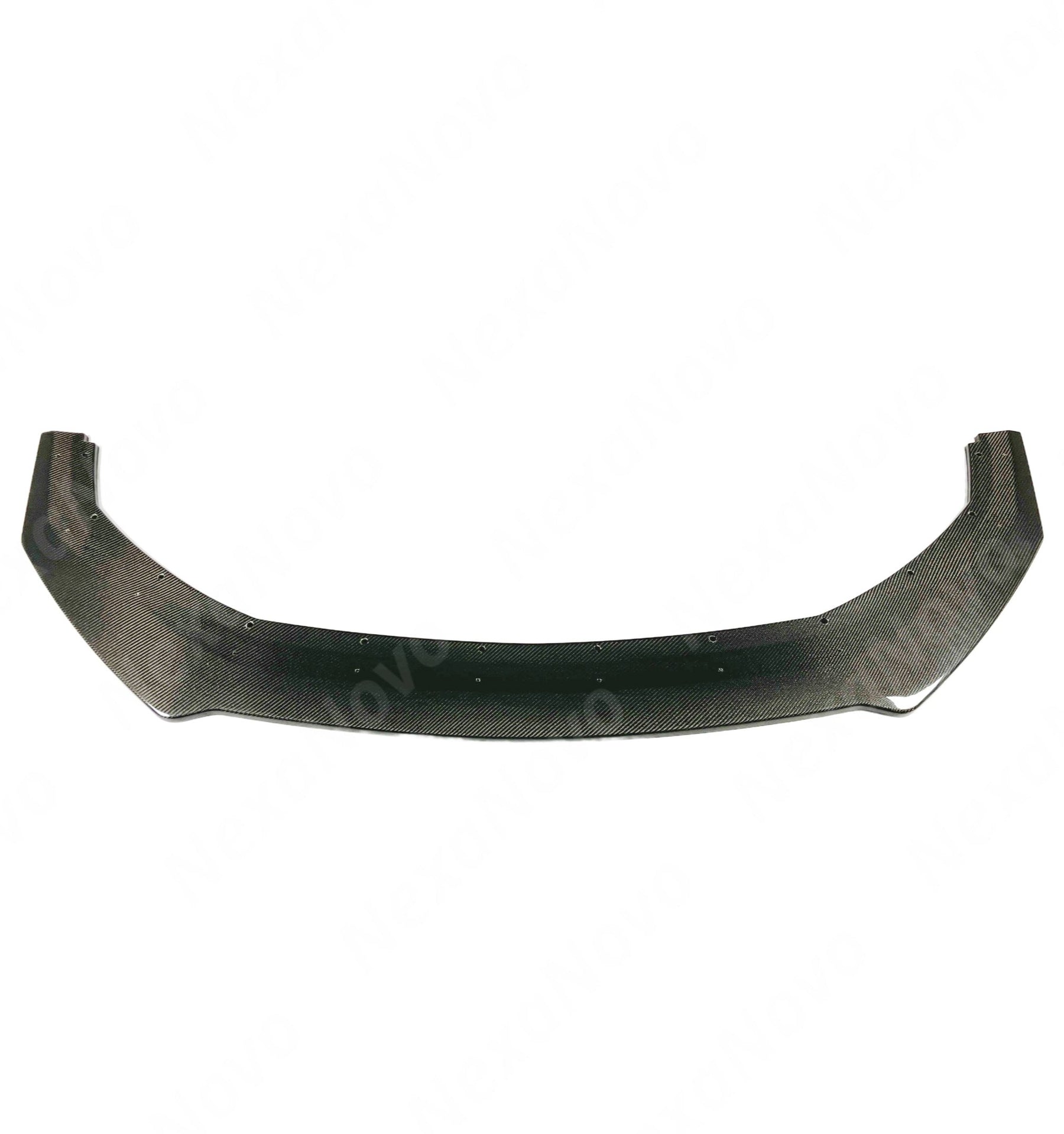 Real Carbon Fiber Front Bumper Lower Lip Spoiler for 2024 Ford Mustang by NexaNovo