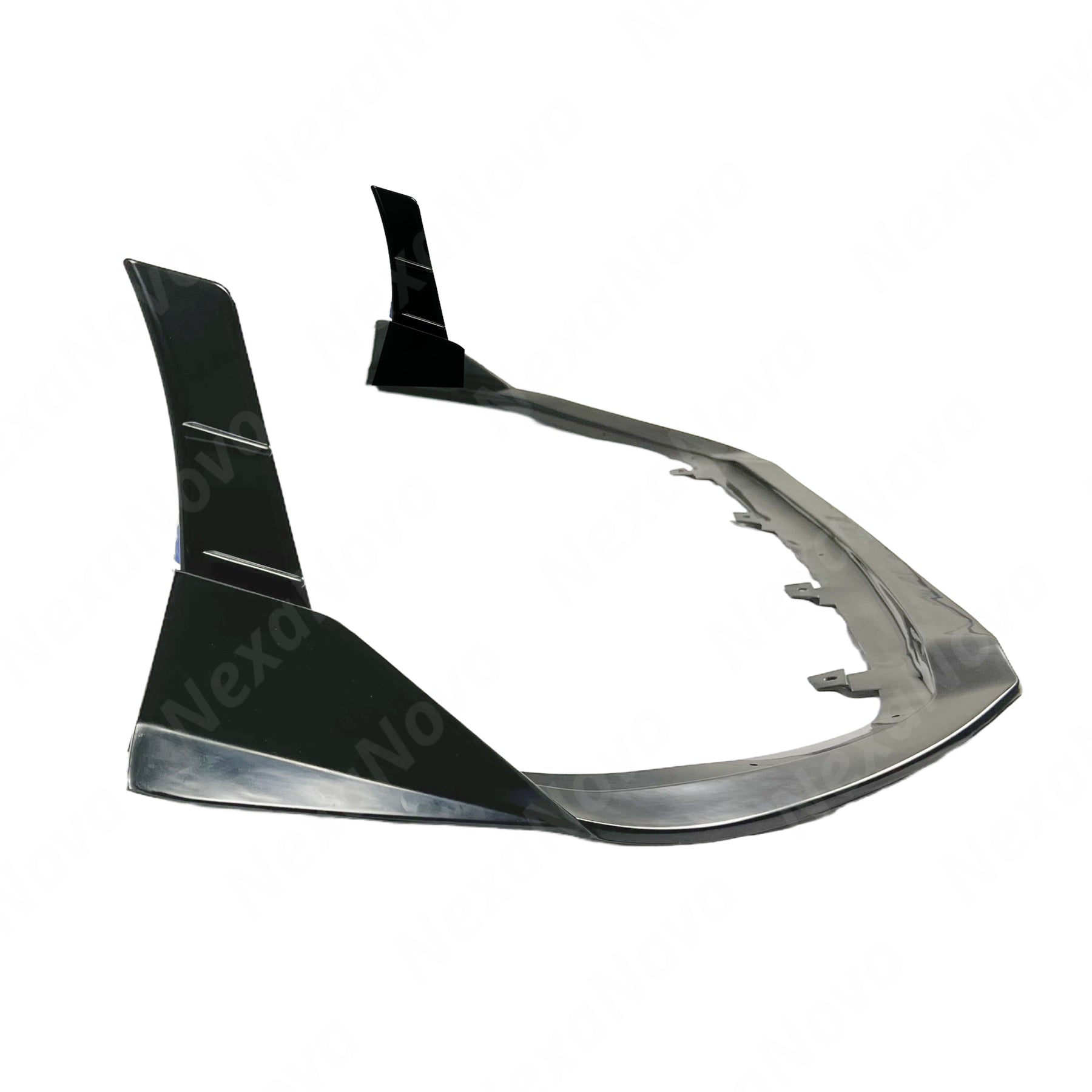 Front Spoiler Lip 1pc w/ Corner Splitter PU Black for Toyota GR Corolla (2022-2026) NevaNovo