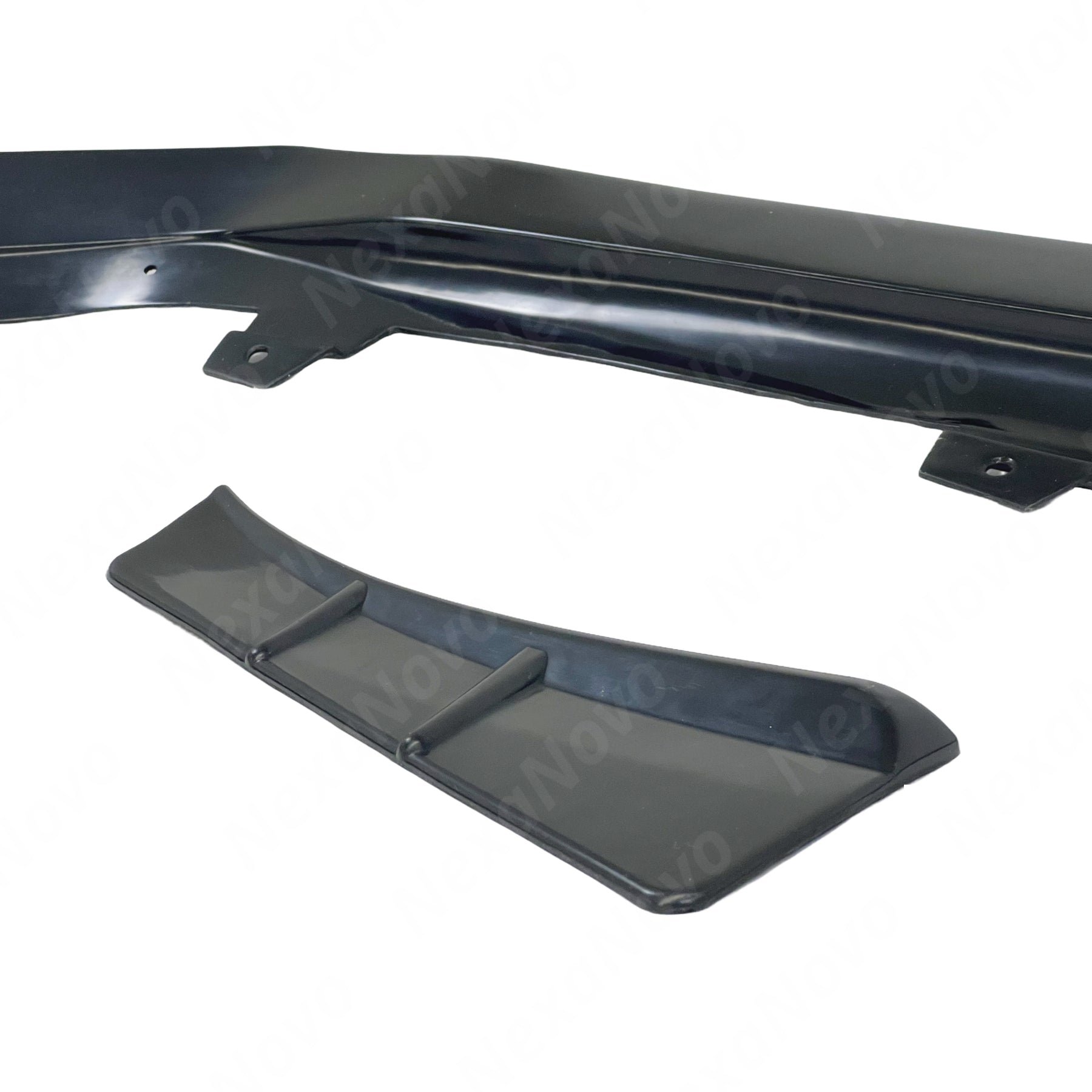 Front Spoiler Lip 1pc w/ Corner Splitter PU Black for Toyota GR Corolla (2022-2026) NevaNovo