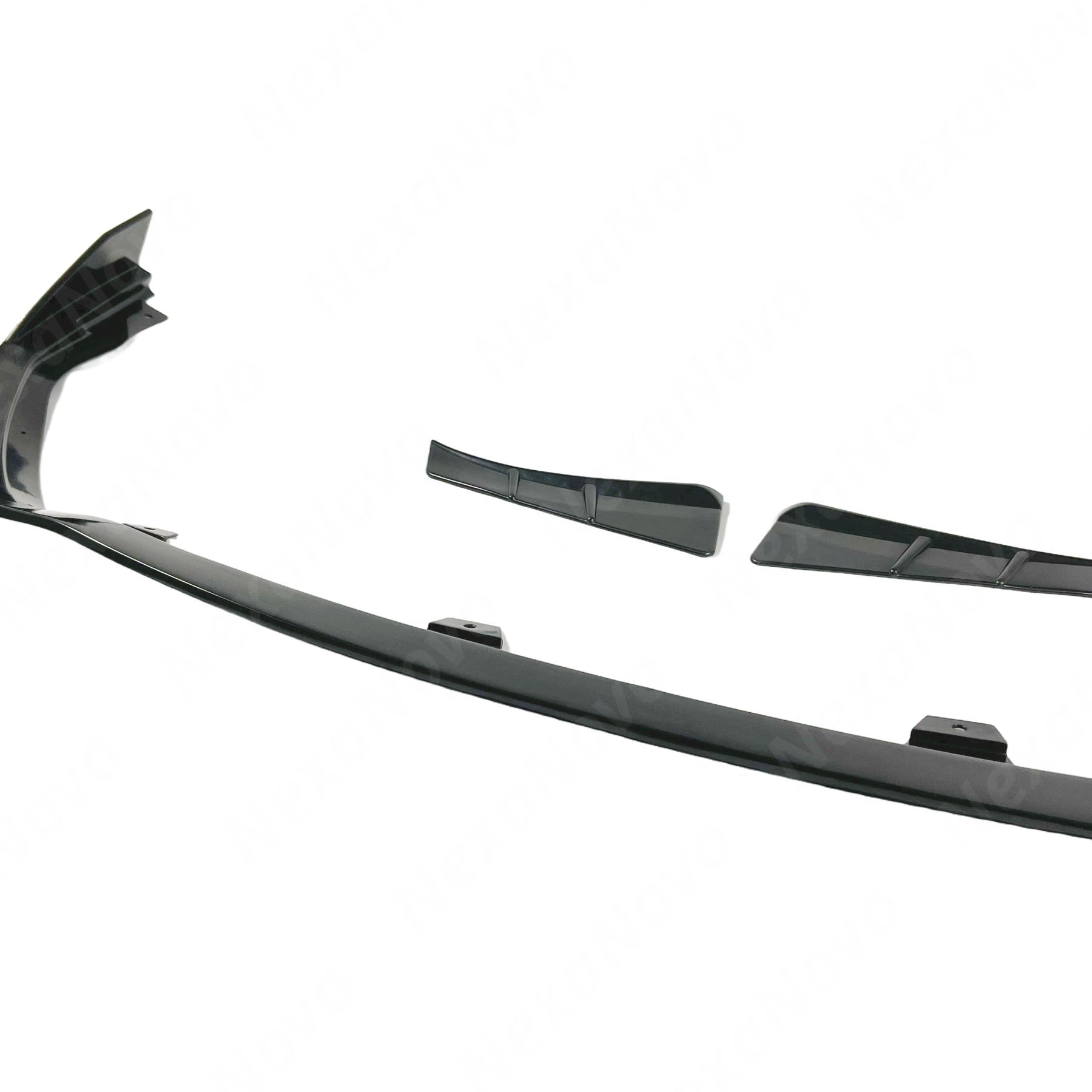 Front Spoiler Lip 1pc w/ Corner Splitter PU Black for Toyota GR Corolla (2022-2026) NevaNovo